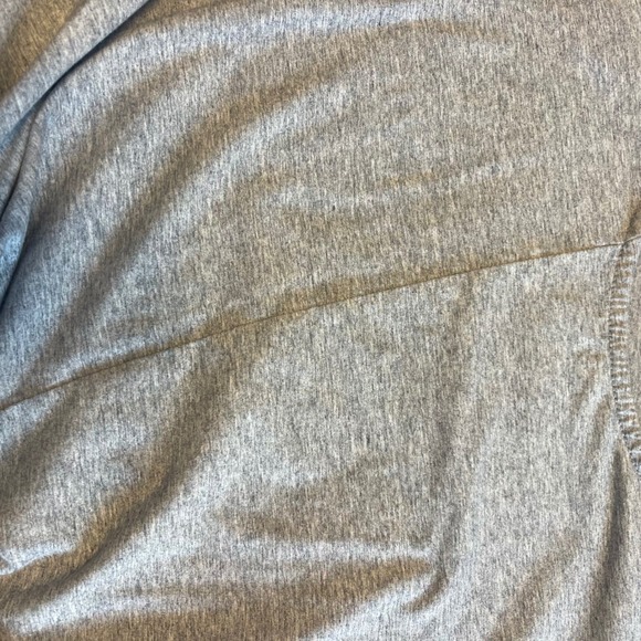 Here Comes The Sun Knot Front T-Shirt Dress Casual Comfy Gray Large - Picture 4 of 6